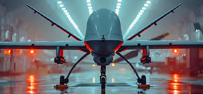 Military Surveillance Drone