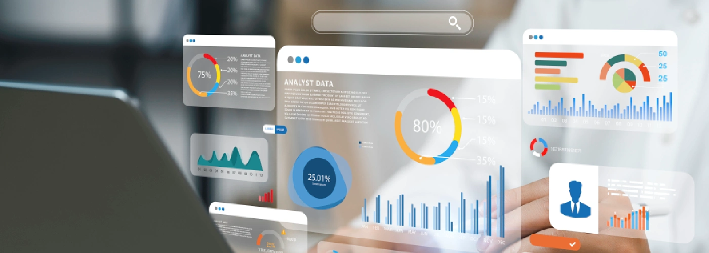 AI analytics dashboard