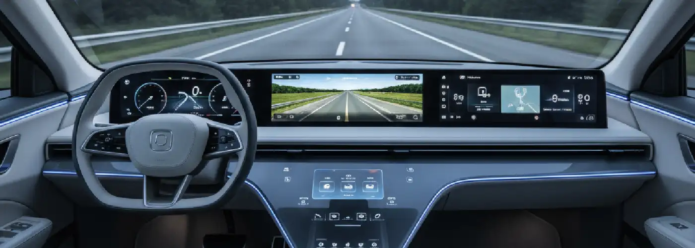 Software Defined Car Front View